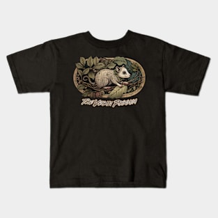 Veganism Opossum Kids T-Shirt